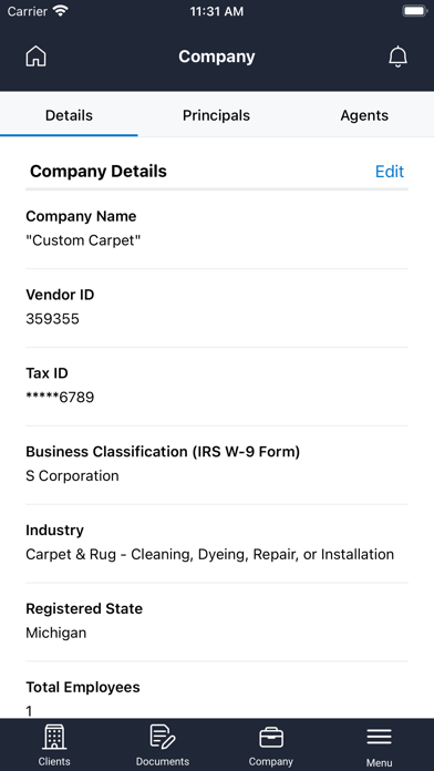 RealPage Vendor Mobile Screenshot