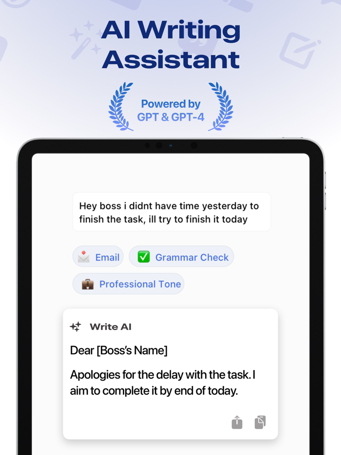 Write AI Writing Assistant