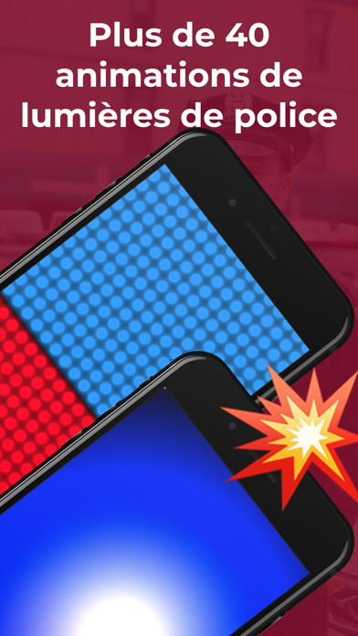 Screenshot #3 pour Police: flash couleur