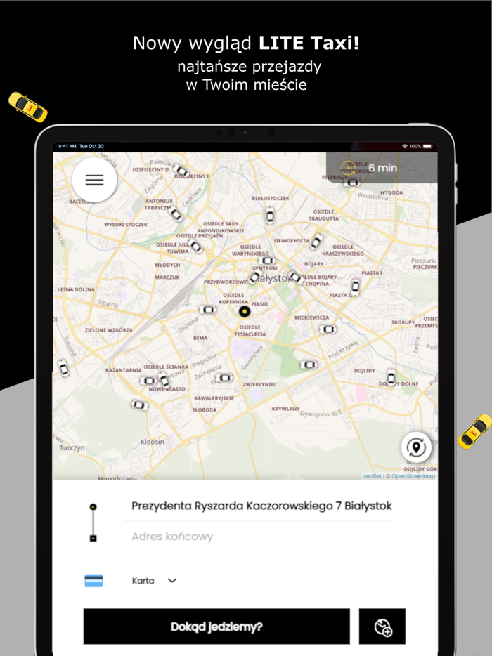 LITE Taxi - tanie przejazdy