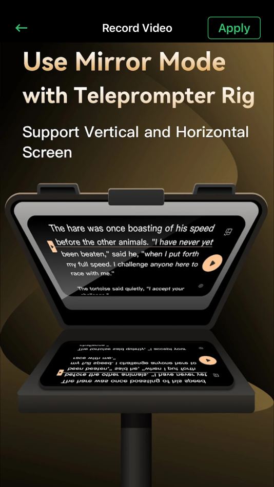 #2. BigV Teleprompter Video Script (iOS) 由: Muhammad Ammar Aslam