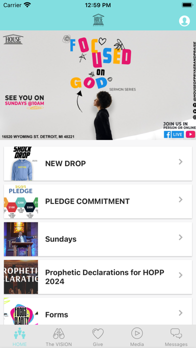 House of Prayer and Praise Screenshot