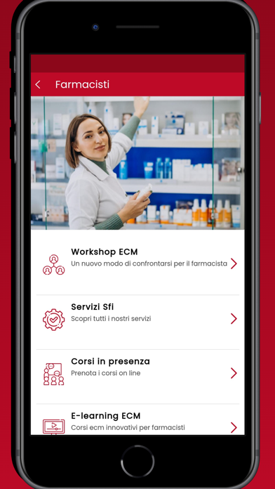 Servizi Farmacia Italia Screenshot