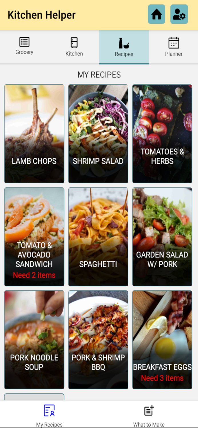 Kitchen Helper Mobile