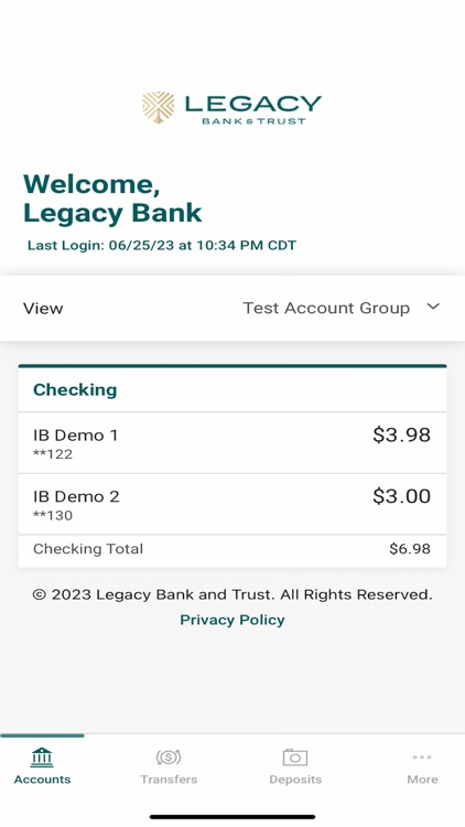Legacy Bank and Trust
