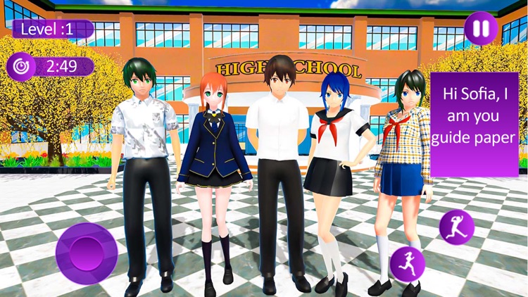 Sakura School Girl Games