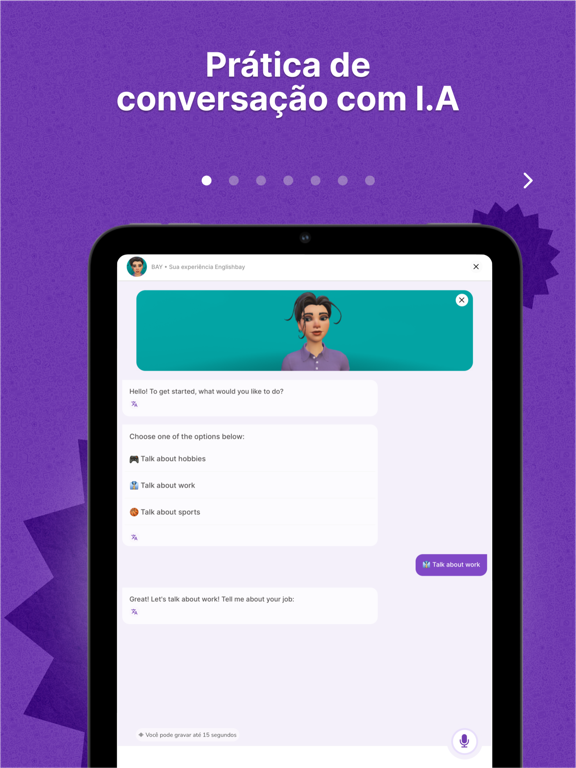 Screenshot #5 pour EnglishBay: Curso de inglês
