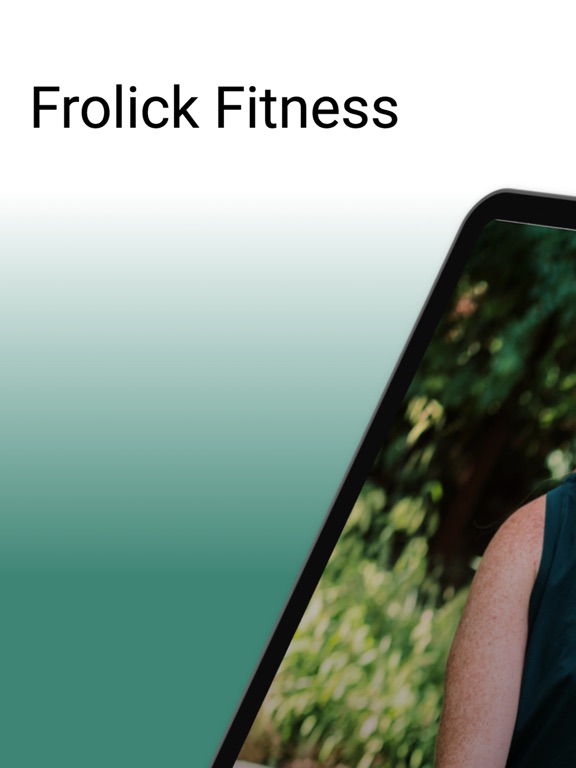 Frolick Fitness iPad screenshot 1 - Health & Fitness app