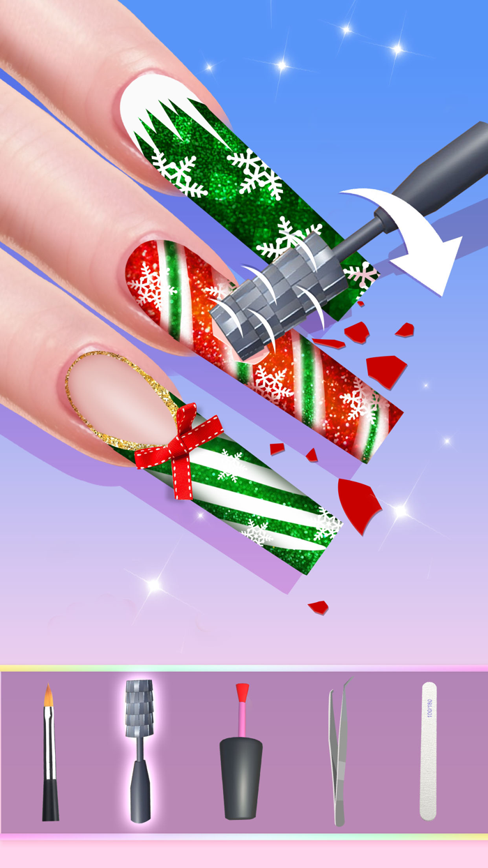 Nail Art -Girl Nail Salon Game