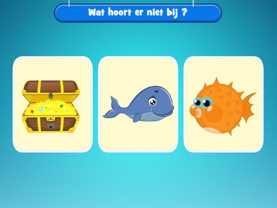 Taal en woordenschat – de zee iPad app afbeelding 6