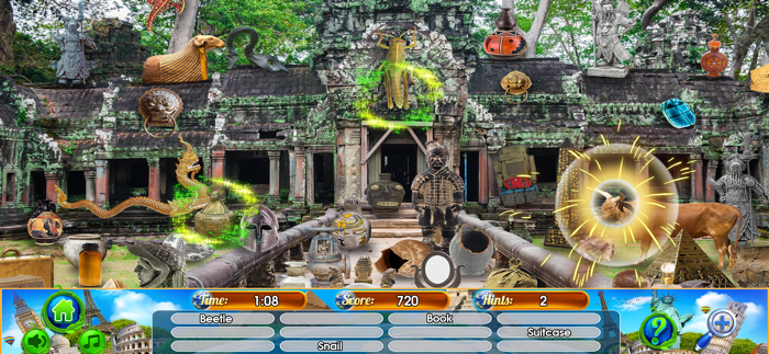Hidden Object World Travel Pic