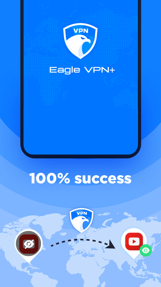 #2. Eagle VPN Plus (iOS) 由: XINGYUAN TECHNOLOGY PTE. LTD.