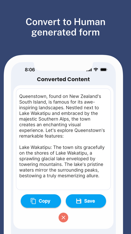 #4. Humanize AI - Text Paraphrase (iOS) 由: Black Sheep Media Ltd