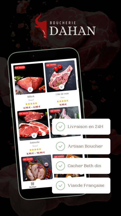 Boucherie DAHAN Screenshot
