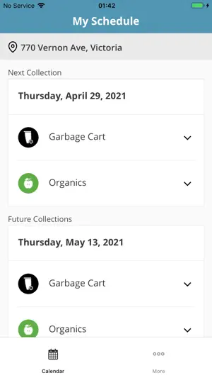 Saanich GreenerGarbage screenshot 3
