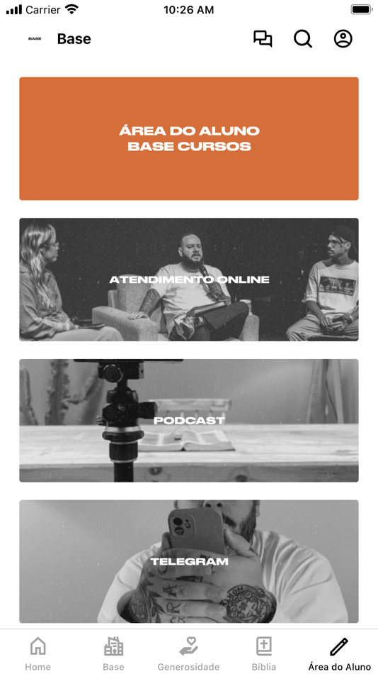 #5. ABaseOrg (iOS) 由: Organizacao da Base