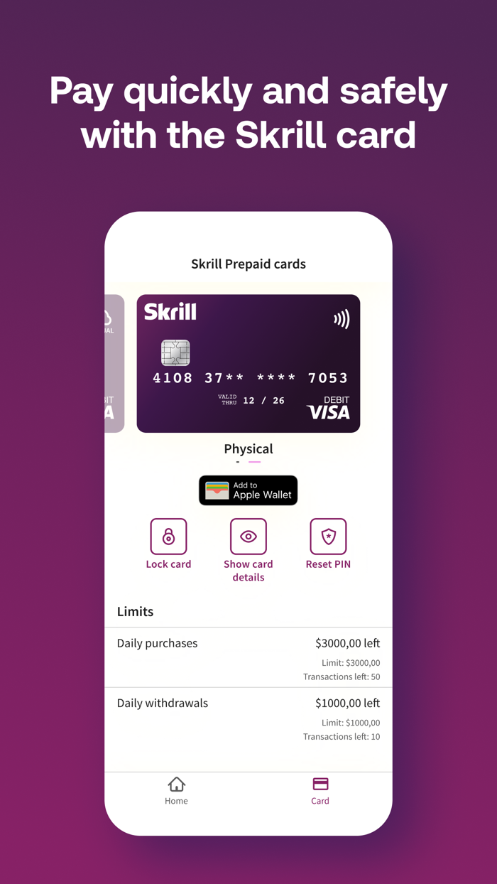 Skrill - Pay and Transfer Money