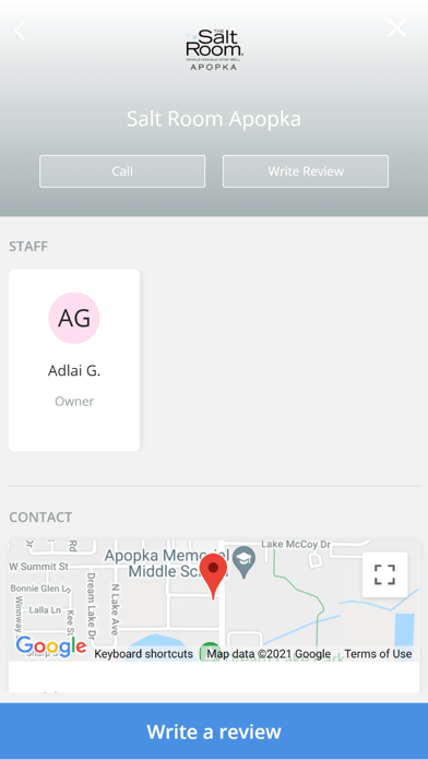 Salt Room of Apopka Screenshot