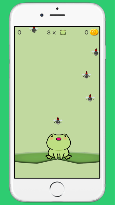 Hungry Frog - Collect Flies Screenshot