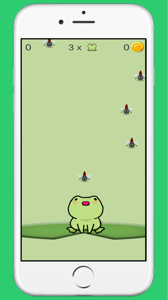 Hungry Frog - Collect Flies