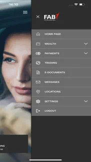 fab suisse mobile banking iphone screenshot 3