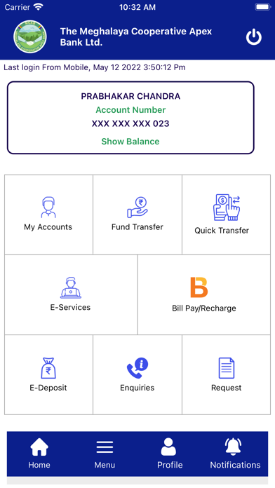 MCAB Mobile Banking Screenshot
