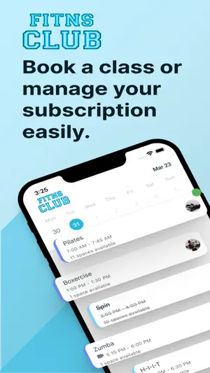 Fitns Club screenshot 1