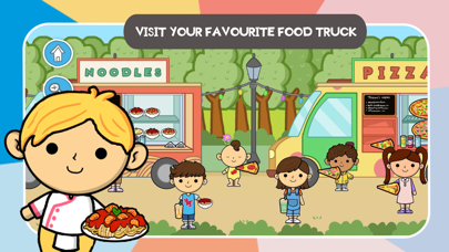 Lila's World: Play Restaurant Screenshot