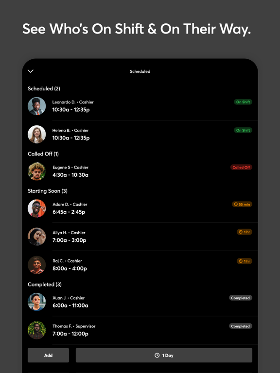 Shyft - Shift Swap, Schedule iPad screenshot 7 - Business app
