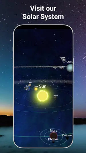 Galaxy Map - Stars and Planets screenshot 1