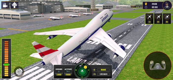 City Airplane Simulator Games