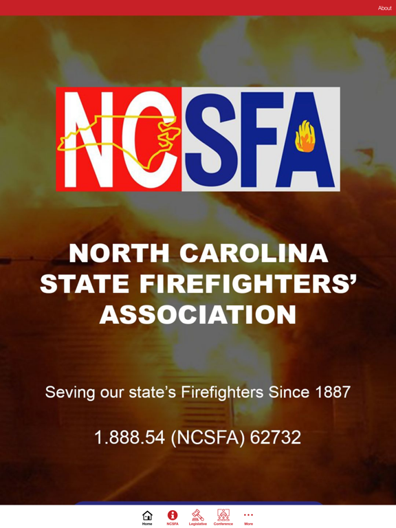 N C State Firefighters iPad screenshot 2 - Business app