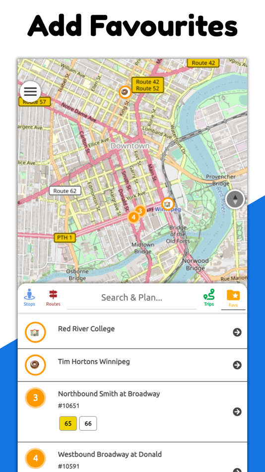 #3. Winnipeg Transit Realtime (iOS) 由: Bhanu Munjal
