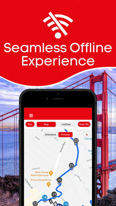 California GPS Audio Tours Screenshot