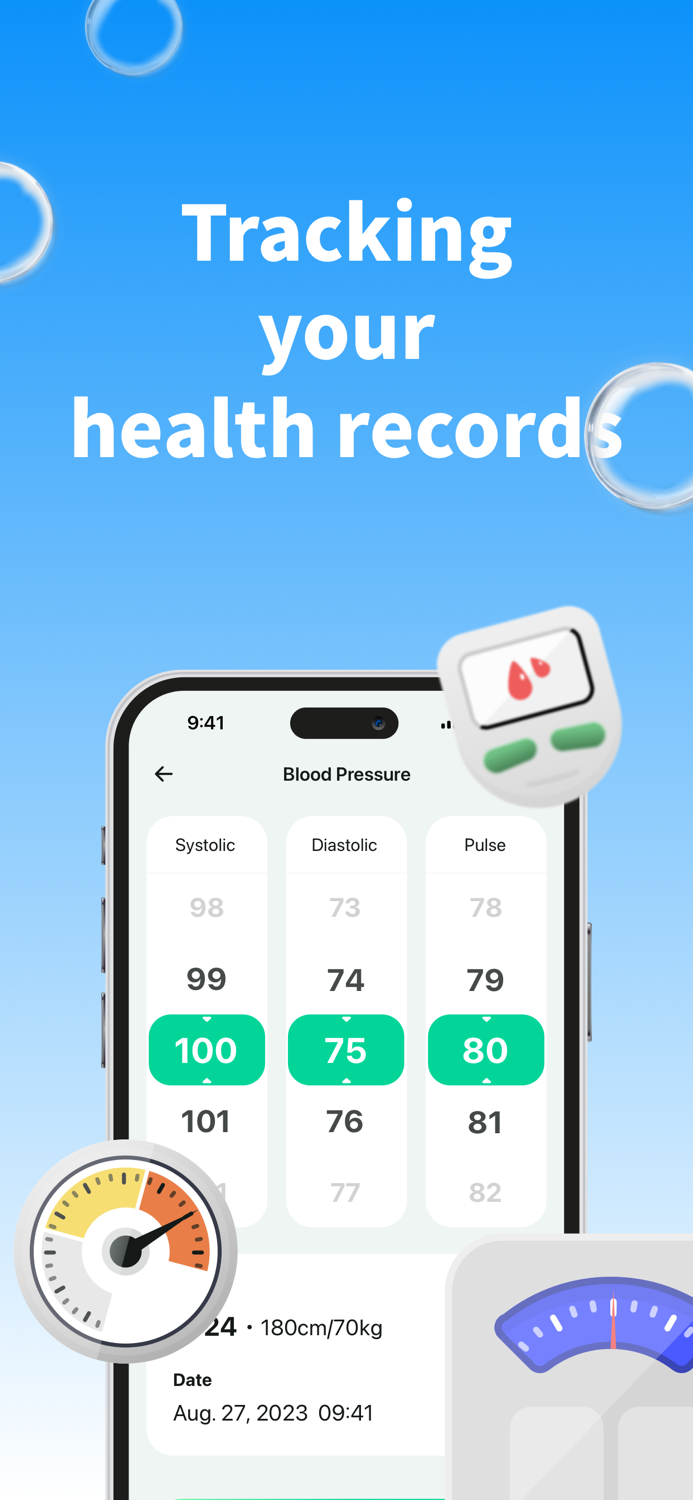 BP Track - Heart Rate Monitor