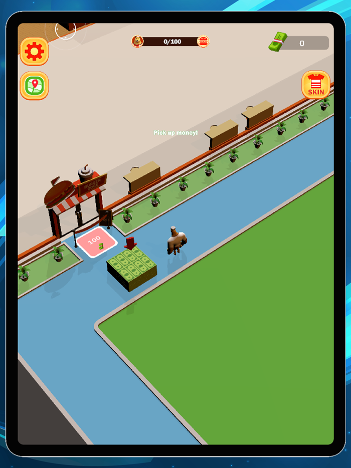 Burger Ready Dog Idle