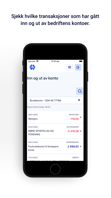 Sparebanken Møre Bedrift Screenshot