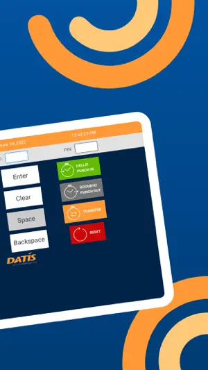 DATIS ePunch screenshot 2