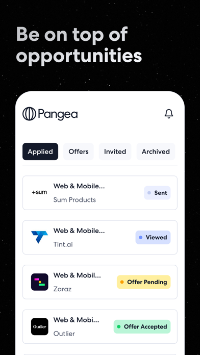 Pangea.app Screenshot