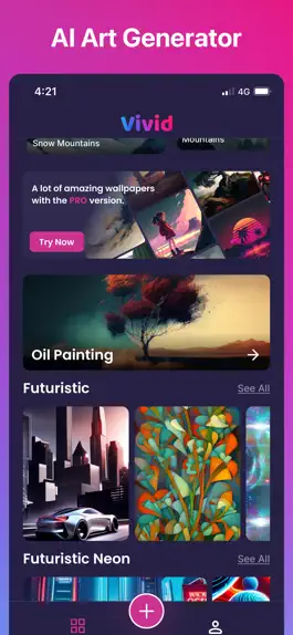 Game screenshot Vivid - AI Art Generator mod apk