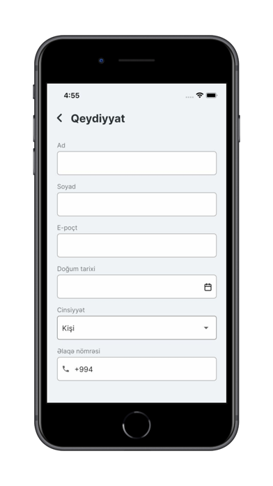 OptimalClub.az Screenshot