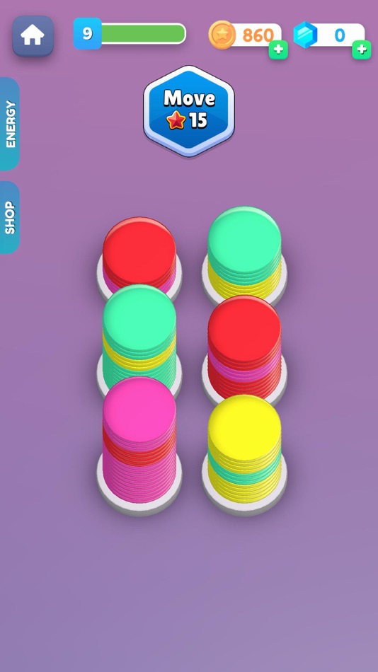 #4. Sweet Sort! (iOS) By: Six Pawns