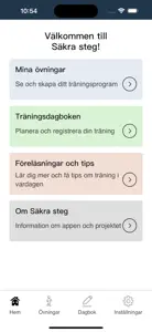 Säkra steg screenshot #1 for iPhone