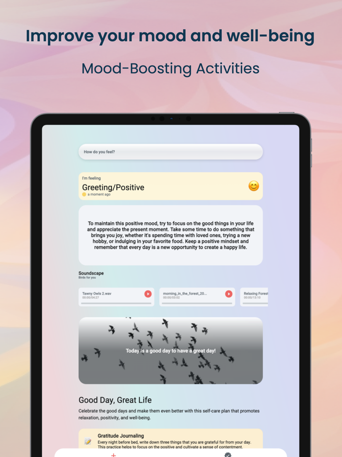 Daily Routine  Mood Boost