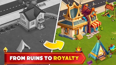 Royal Tile Match: City Madness Screenshot