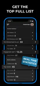 Reports +IG followers tracker. screenshot #2 for iPhone