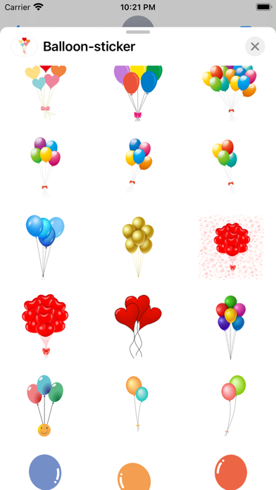Sticker Balloon Screenshot