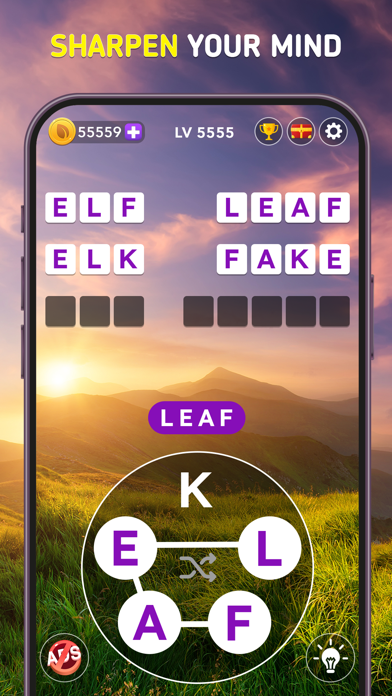 Word Tour: Trip Puzzle Game Screenshot
