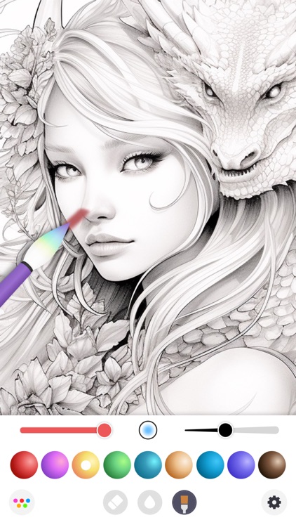 InColor: Coloring & Drawing