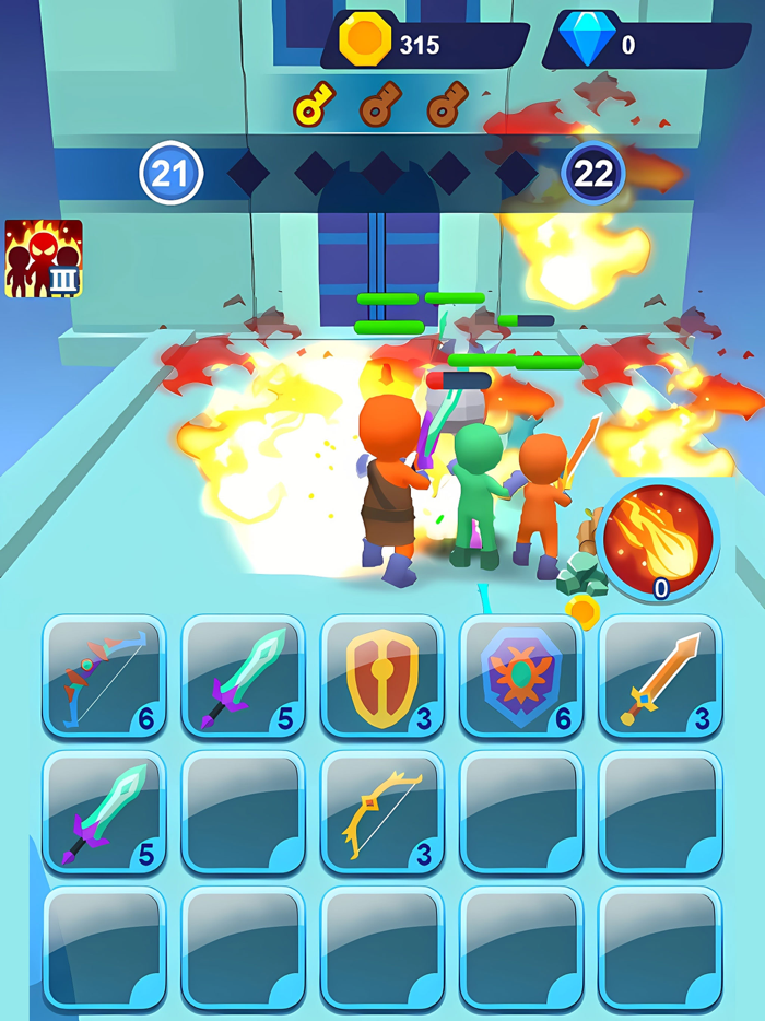 Merge Fight 3D-Merge War